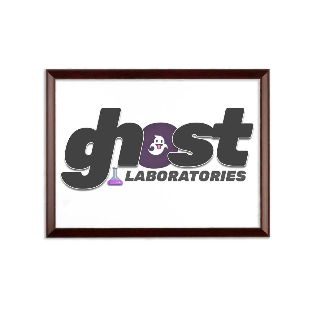ghost labs Sublimation Wall Plaque