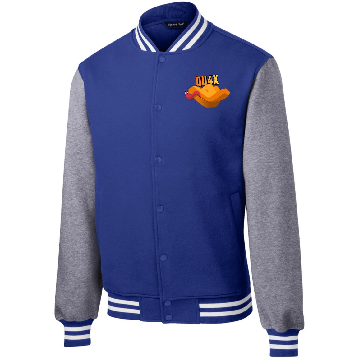 QU4X ST270 Fleece Letterman Jacket