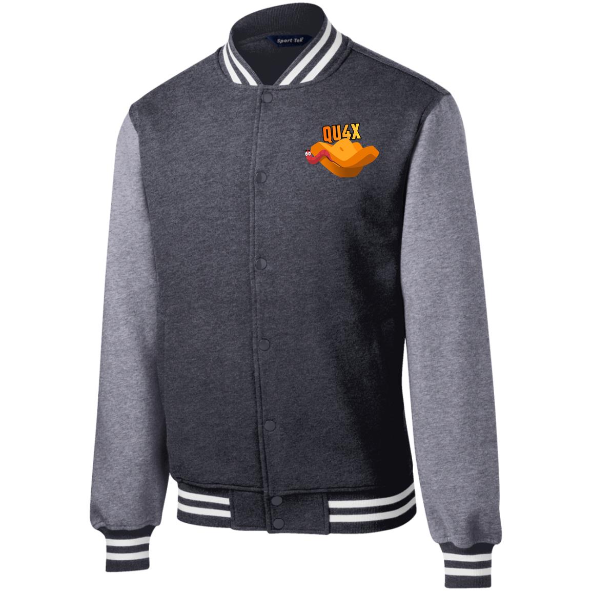 QU4X ST270 Fleece Letterman Jacket